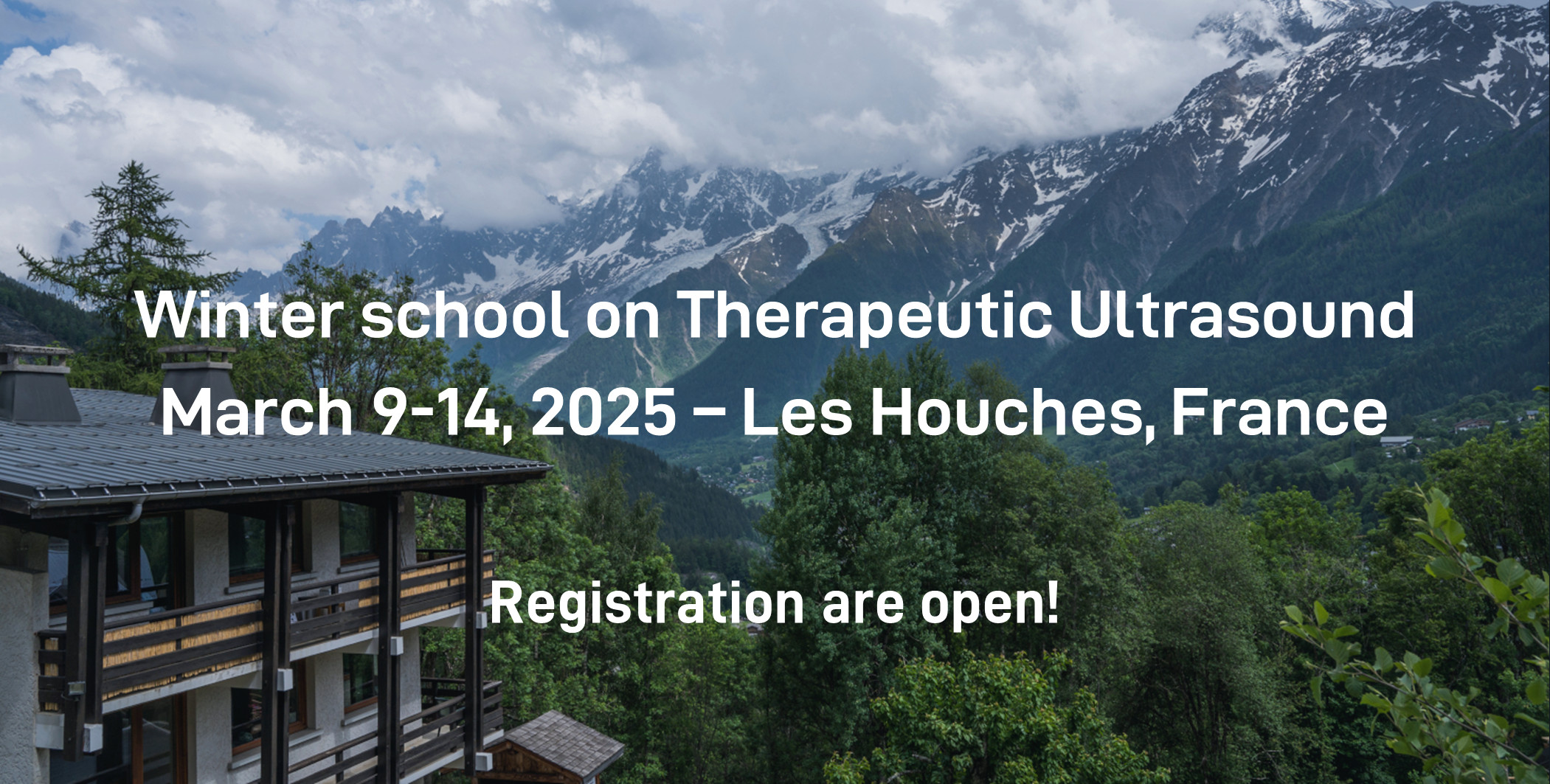 2025 Winter school on Therapeutic Ultrasound