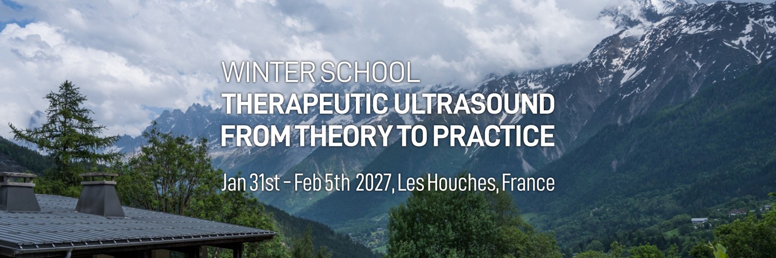 2027 Winter School on Therapeutic Ultrasound